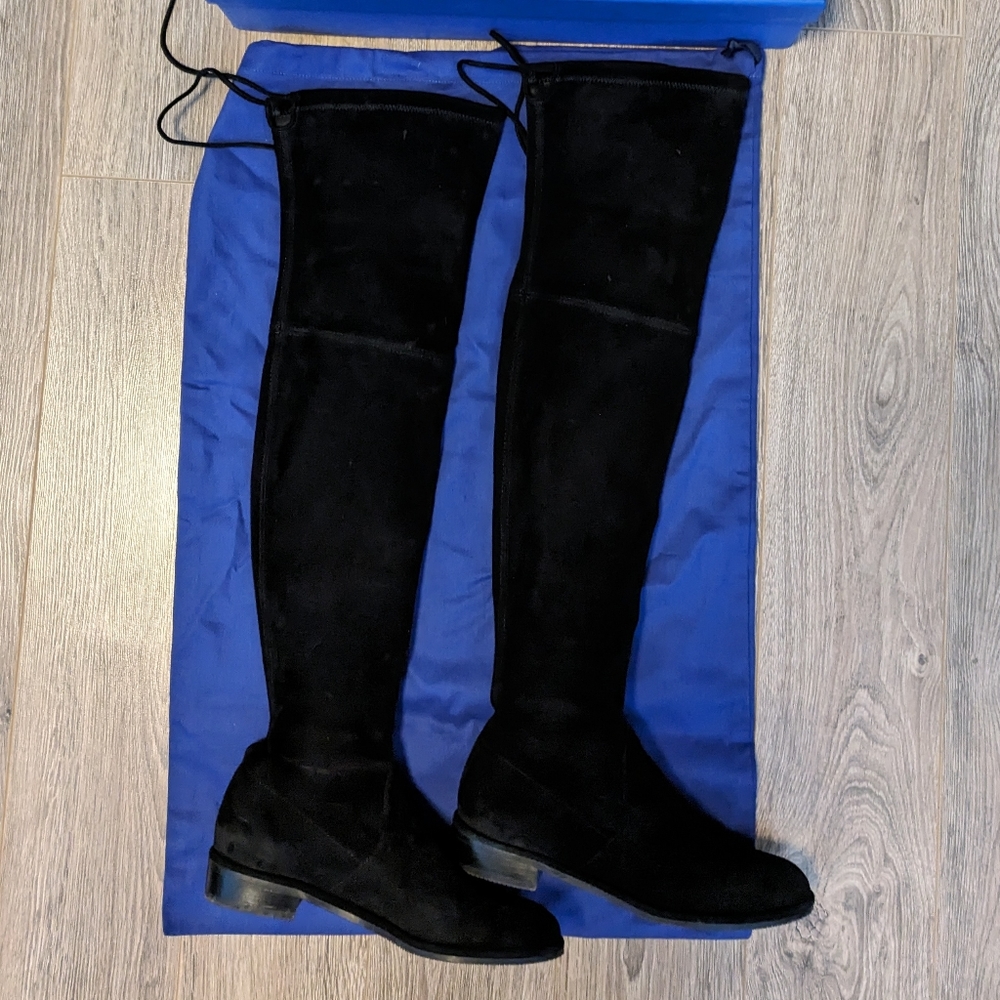 Stuart Weitzman Suede Lowland